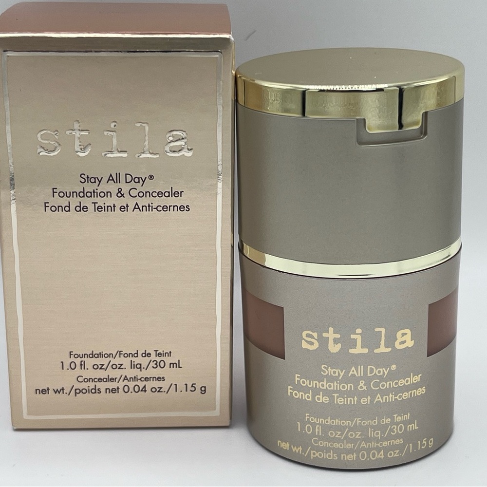 Stila Stay All Day Foundation and Concealer In Almond 11, 30mL FULL SIZE